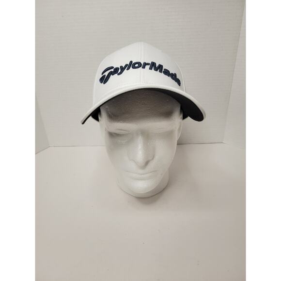 TaylorMade Golf Hat White One Size Fits All Adjustable - Picture 1 of 6